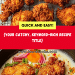 Crispy Spicy Buttermilk Fried Chicken Recipe