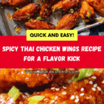 Thai Chicken Wings Recipe