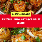 the best Shrimp Dirty Rice Skillet Recipe