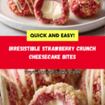 Strawberry Crunch Cheesecake Bites Recipe
