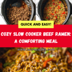 Slow Cooker Beef Ramen Recipe