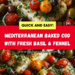 Mediterranean Baked Cod Recipe