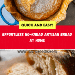 World's Easiest Yeast Bread recipe - Artisan, NO KNEAD Recipe
