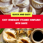 Steamed Dumplings Recipe