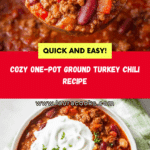Ground Turkey Chili Recipe