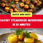 RUTH’S CHRIS STEAKHOUSE MUSHROOMS Recipe