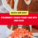 Strawberry Crunch Pound Cake Recipe
