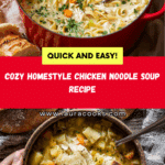 Homestyle Chicken Noodle Soup Recipe