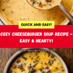 Recipe for Cheeseburger Soup Recipe
