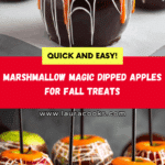 Marshmallow Dipped Apples Recipe