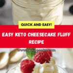 EASY KETO CHEESECAKE FLUFF Recipe