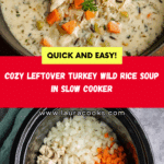 Leftover Turkey Wild Rice Soup Recipe