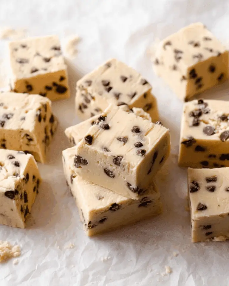 no bake cookie dough fudge Recipe