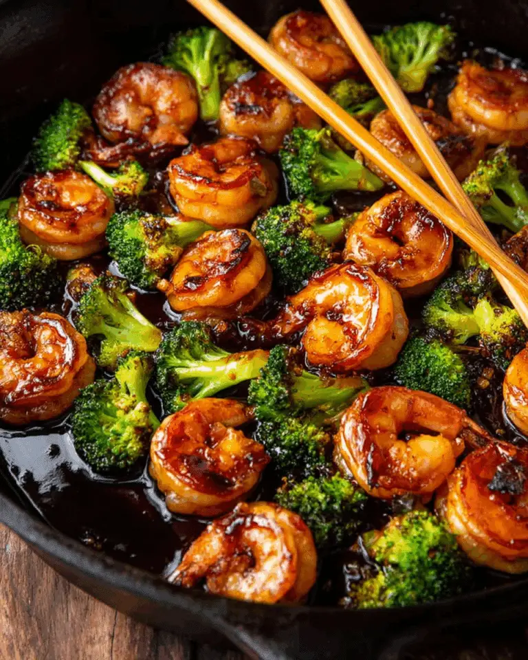 Honey Garlic Shrimp and Broccoli Recipe