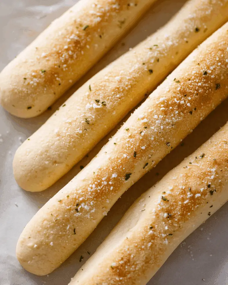 2 Ingredient Dough Garlic Breadsticks Recipe