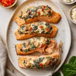 Stuffed Salmon With Spinach & Feta (30 minutes!) Recipe
