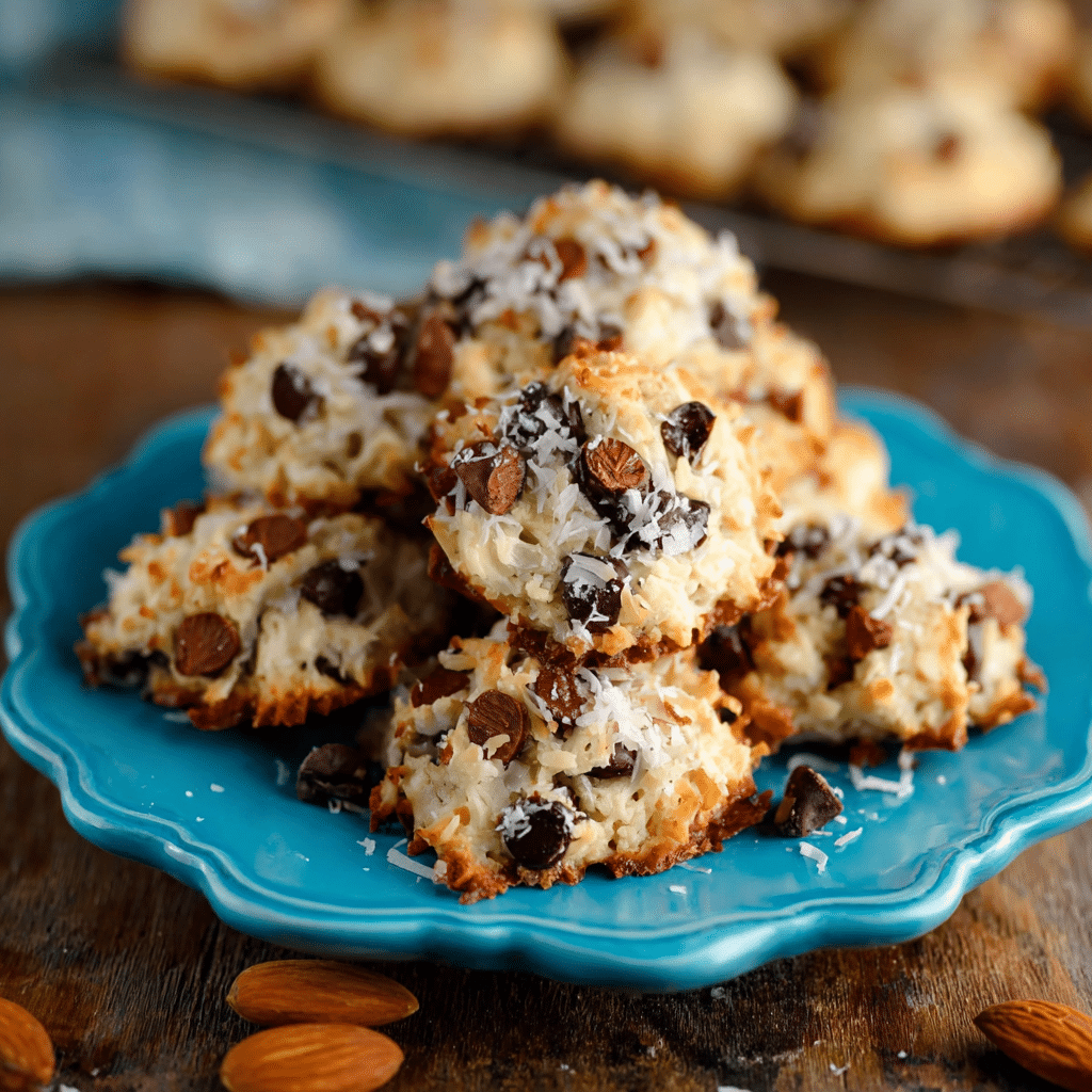 Almond Joy Cookies - Just 4 Ingredients! Recipe - Recipe Image