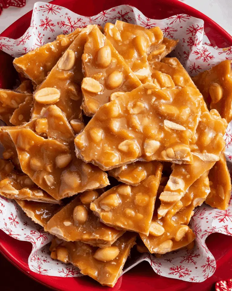 Vintage Peanut Brittle Recipe