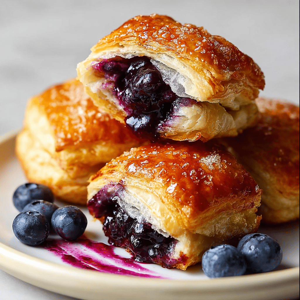 Blueberry Pie Bombs Recipe - Recipe Image