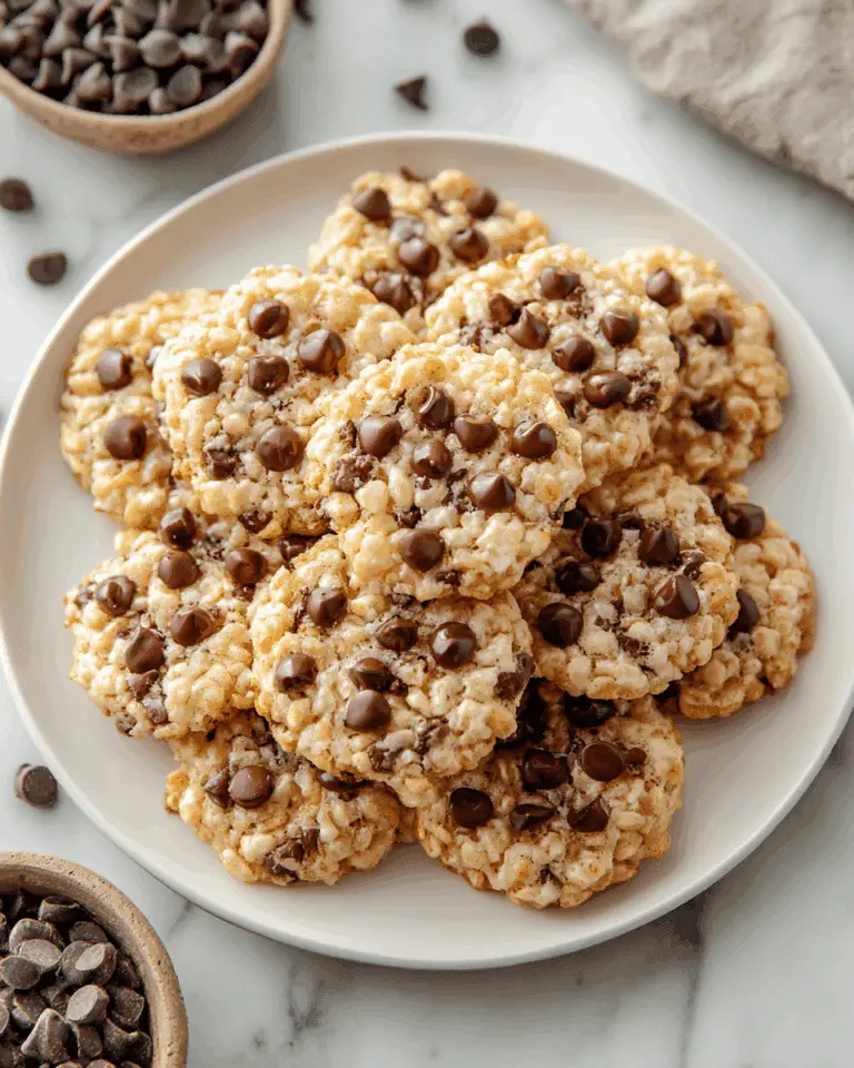 Rice Krispie Chocolate Chip Cookies Recipe