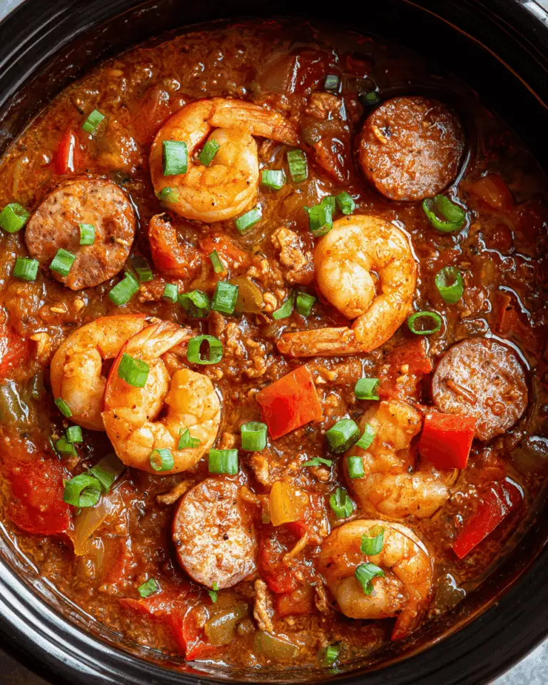 Slow Cooker Jambalaya Recipe