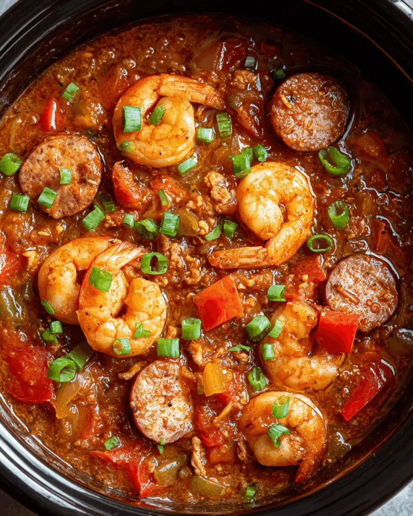 Slow Cooker Jambalaya Recipe