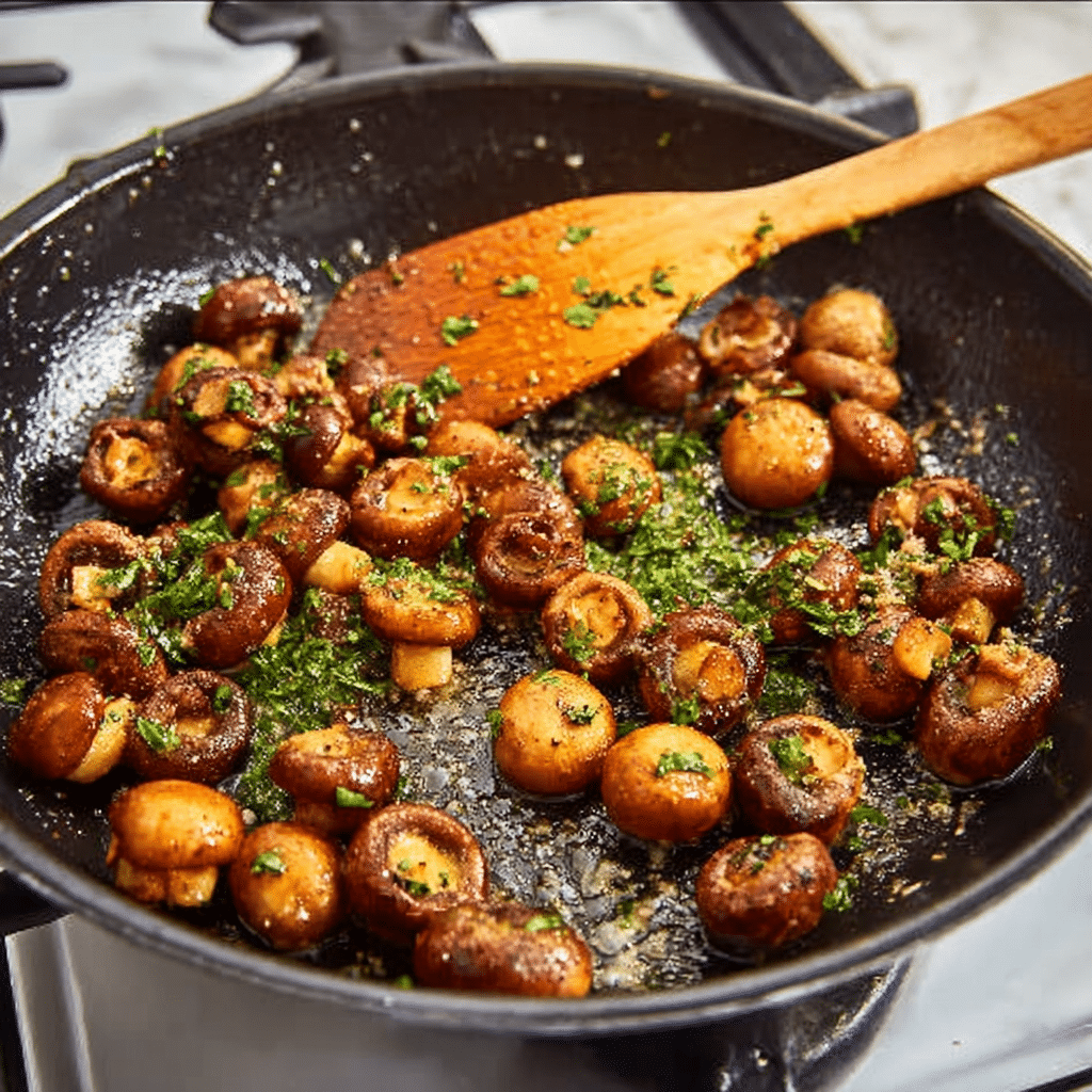 RUTH’S CHRIS STEAKHOUSE MUSHROOMS Recipe - Recipe Image