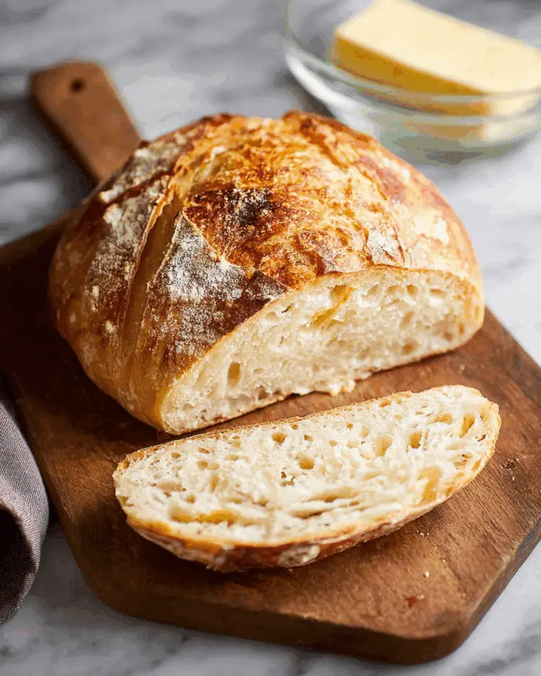World's Easiest Yeast Bread recipe - Artisan, NO KNEAD Recipe