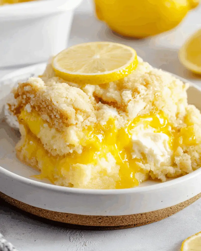 Lemon Dump Cake Recipe