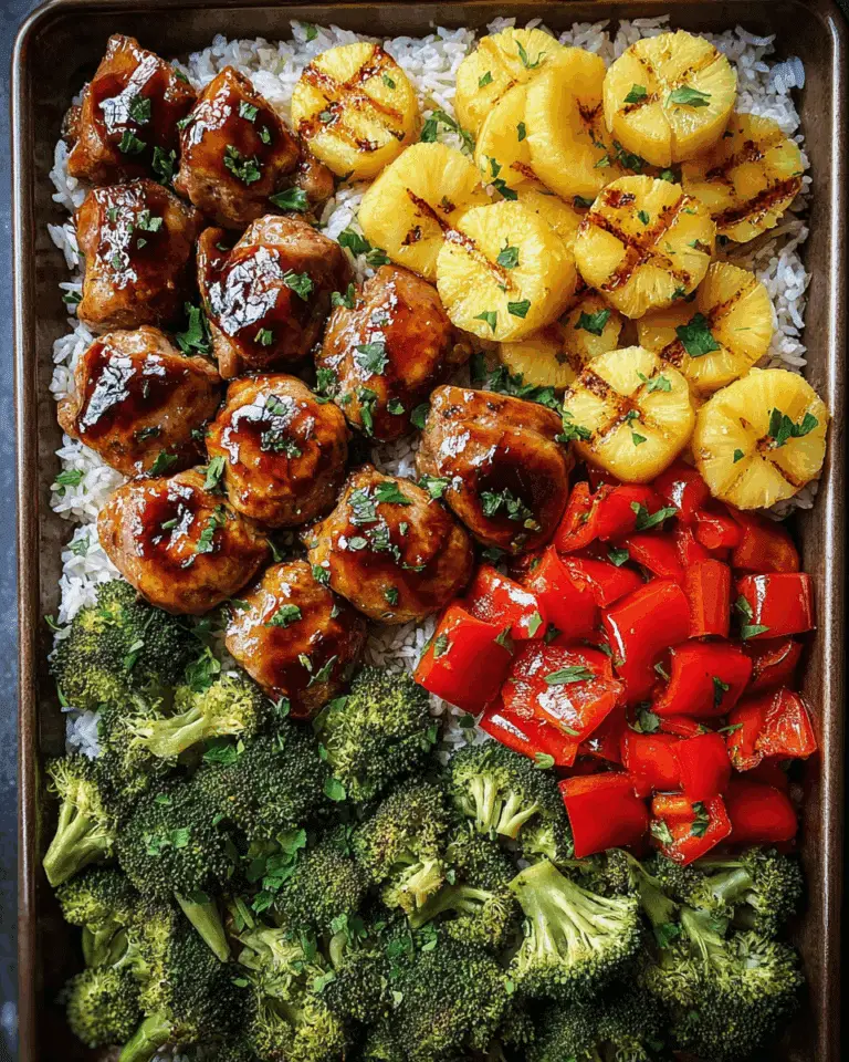 SHEET PAN HAWAIIAN CHICKEN Recipe