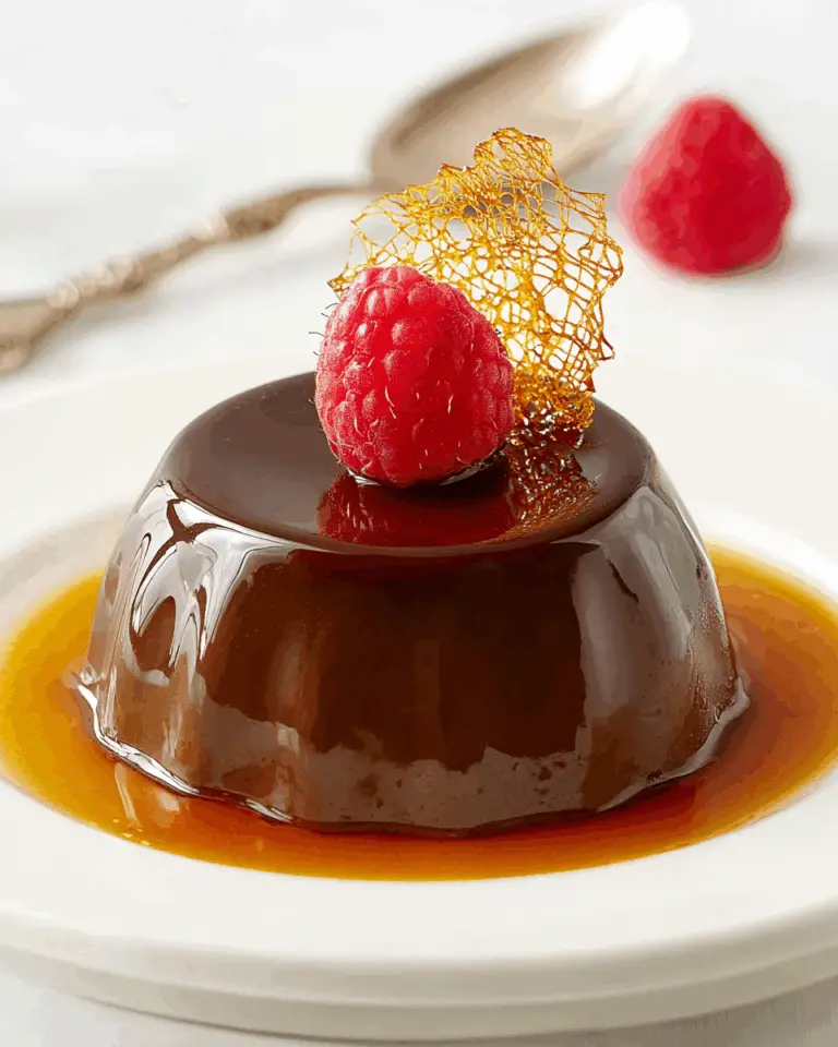 Caramel Chocolate Pudding Recipe