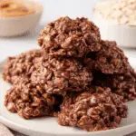No Bake Peanut Butter Chocolate Cookies Recipe
