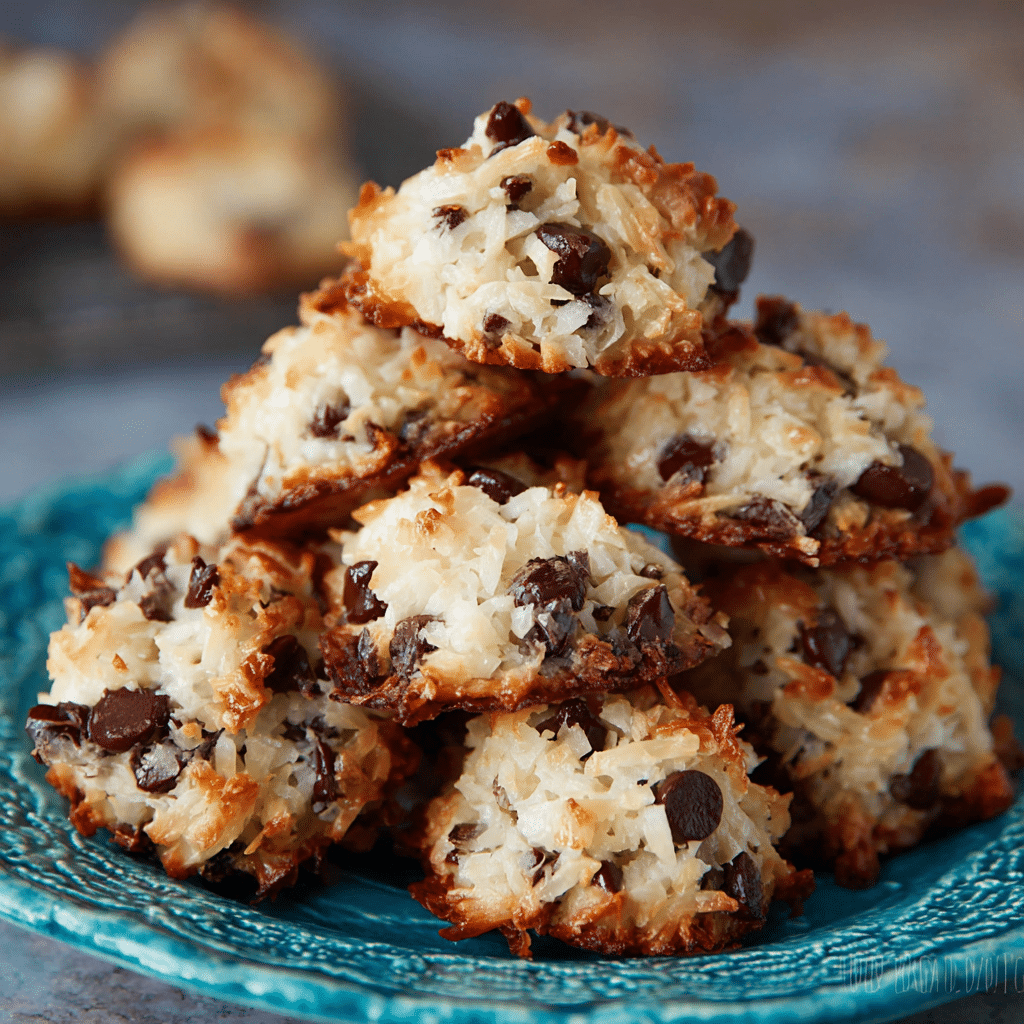 Almond Joy Cookies - Just 4 Ingredients! Recipe - Recipe Image