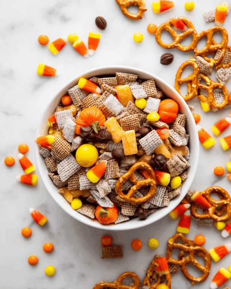 Fall Harvest Puppy Chow Recipe