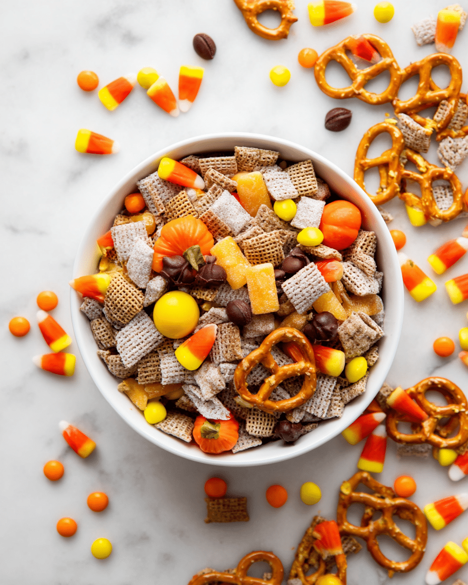 Fall Harvest Puppy Chow Recipe