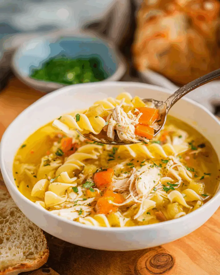 Easy Chicken Noodle Soup Recipe