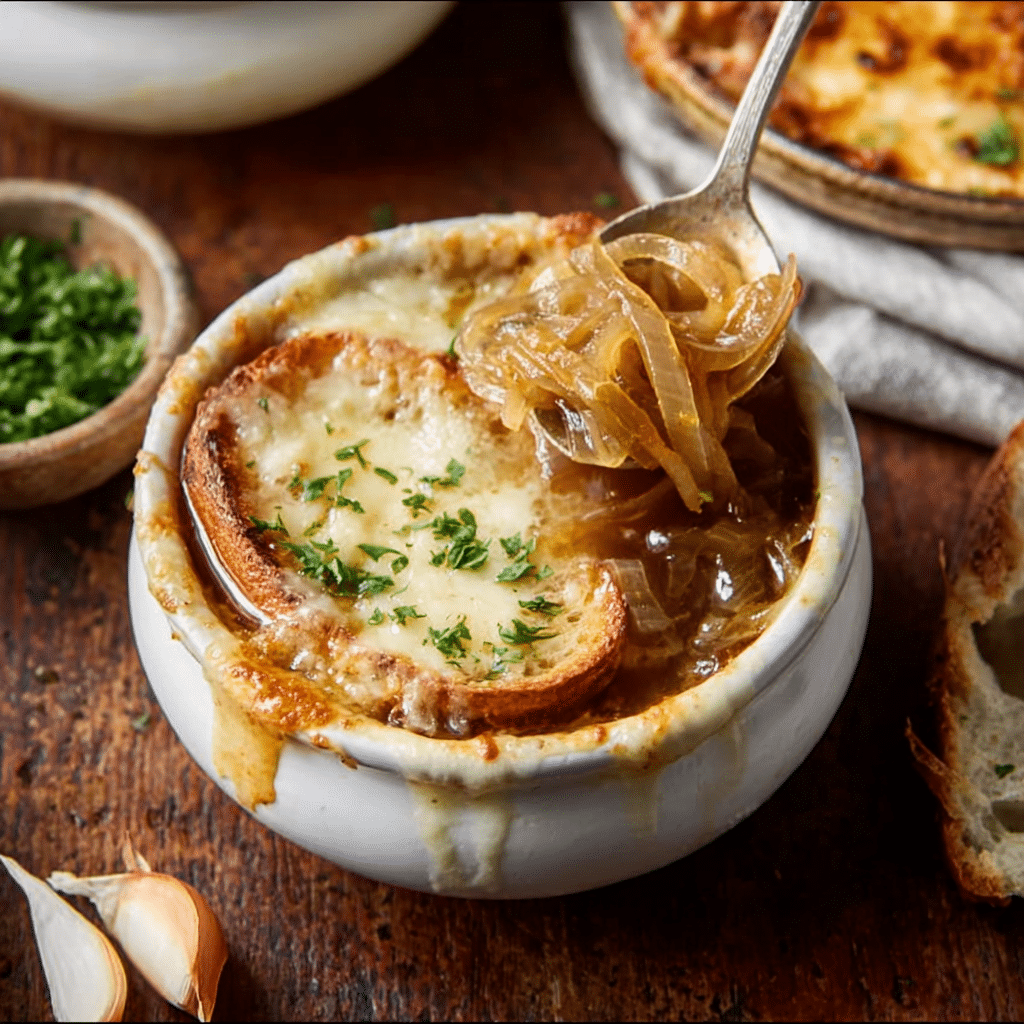 Panera French Onion Soup Copycat Recipe - Recipe Image