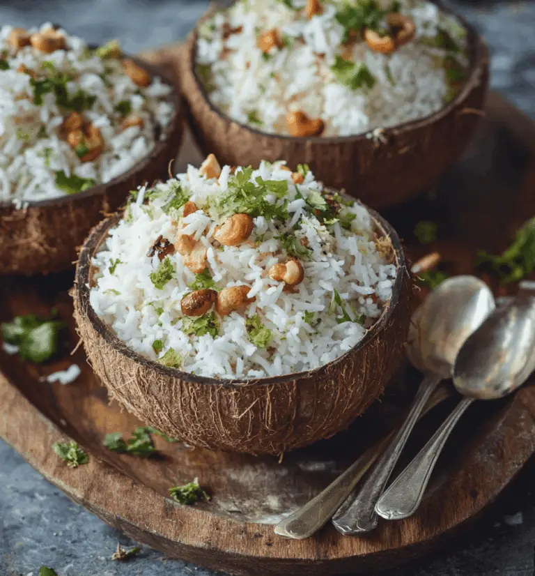 Coconut Rice: Creamy and Fragrant Recipe