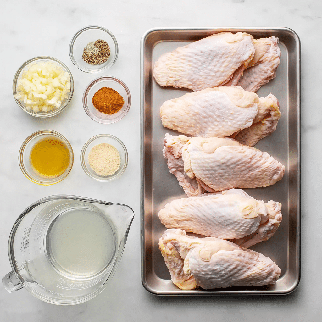 Easy Baked Turkey Wings Recipe - Recipe Image