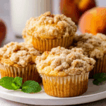Peach Cobbler Muffins Recipe