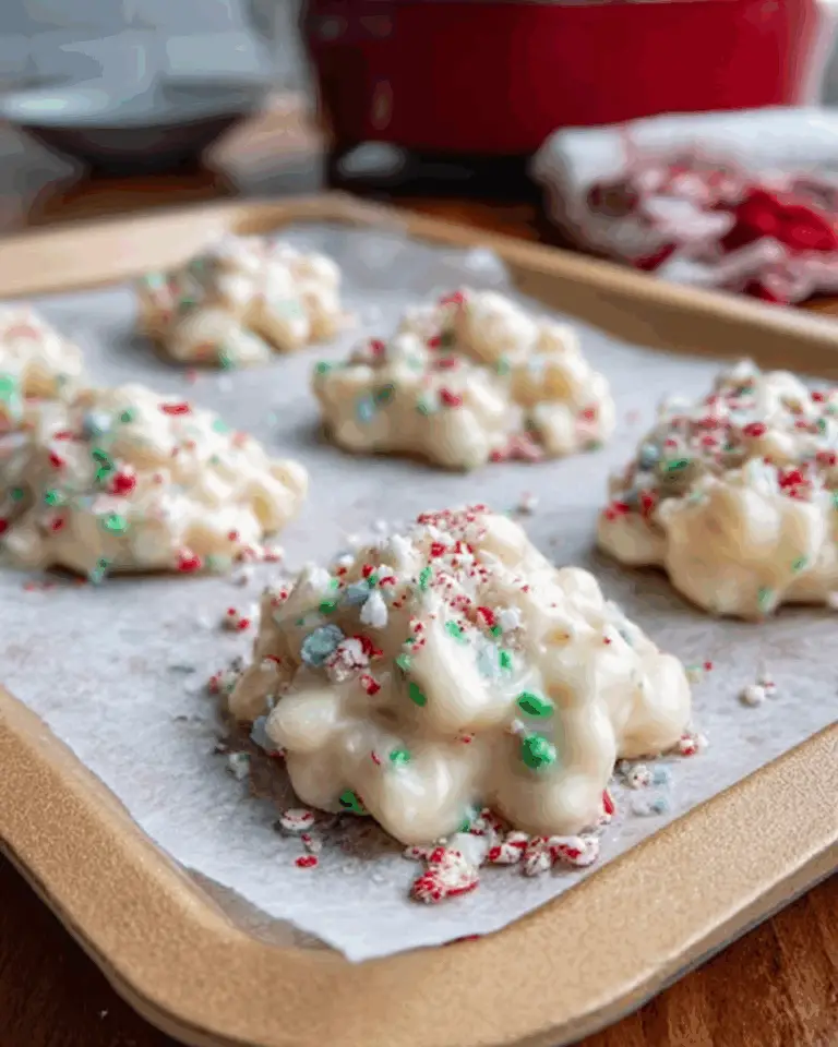 White Chocolate Peppermint Crockpot Candy Recipe