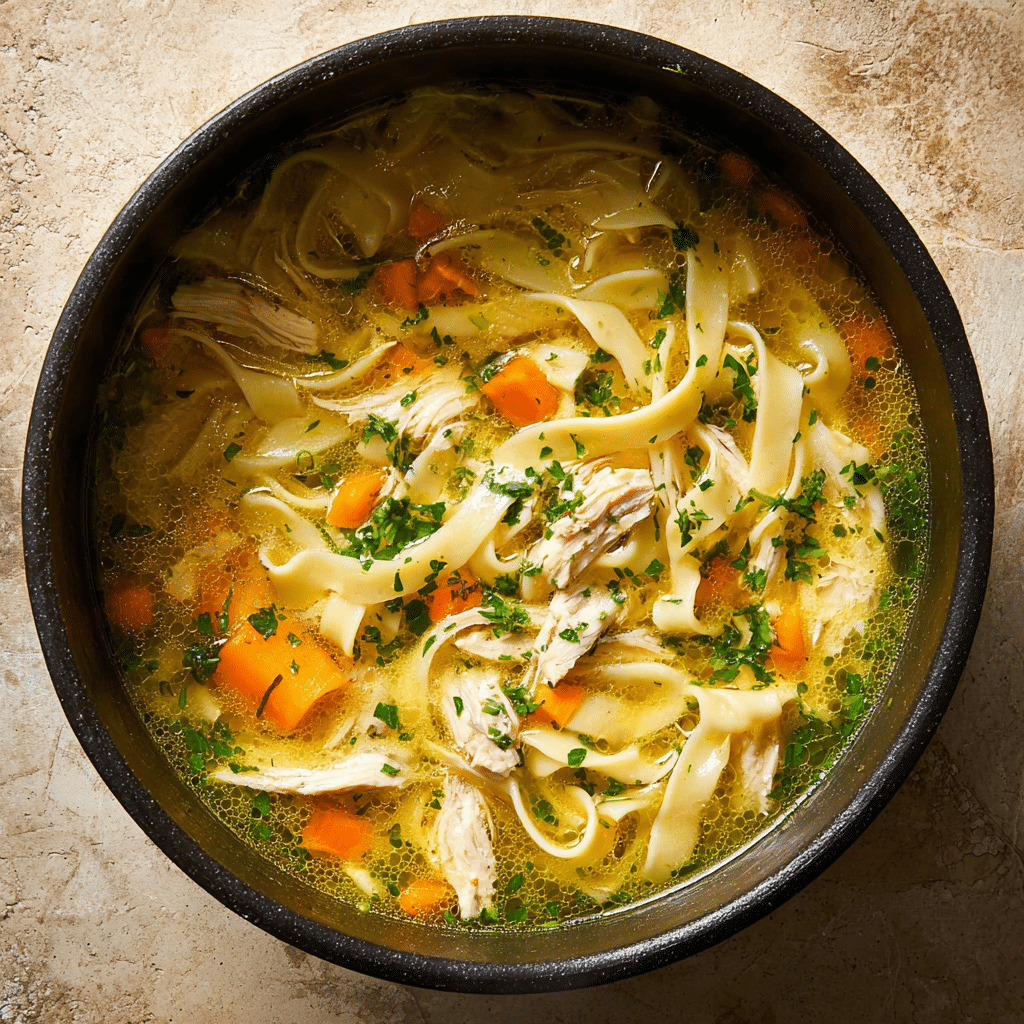 Easy Chicken Noodle Soup Recipe - Recipe Image