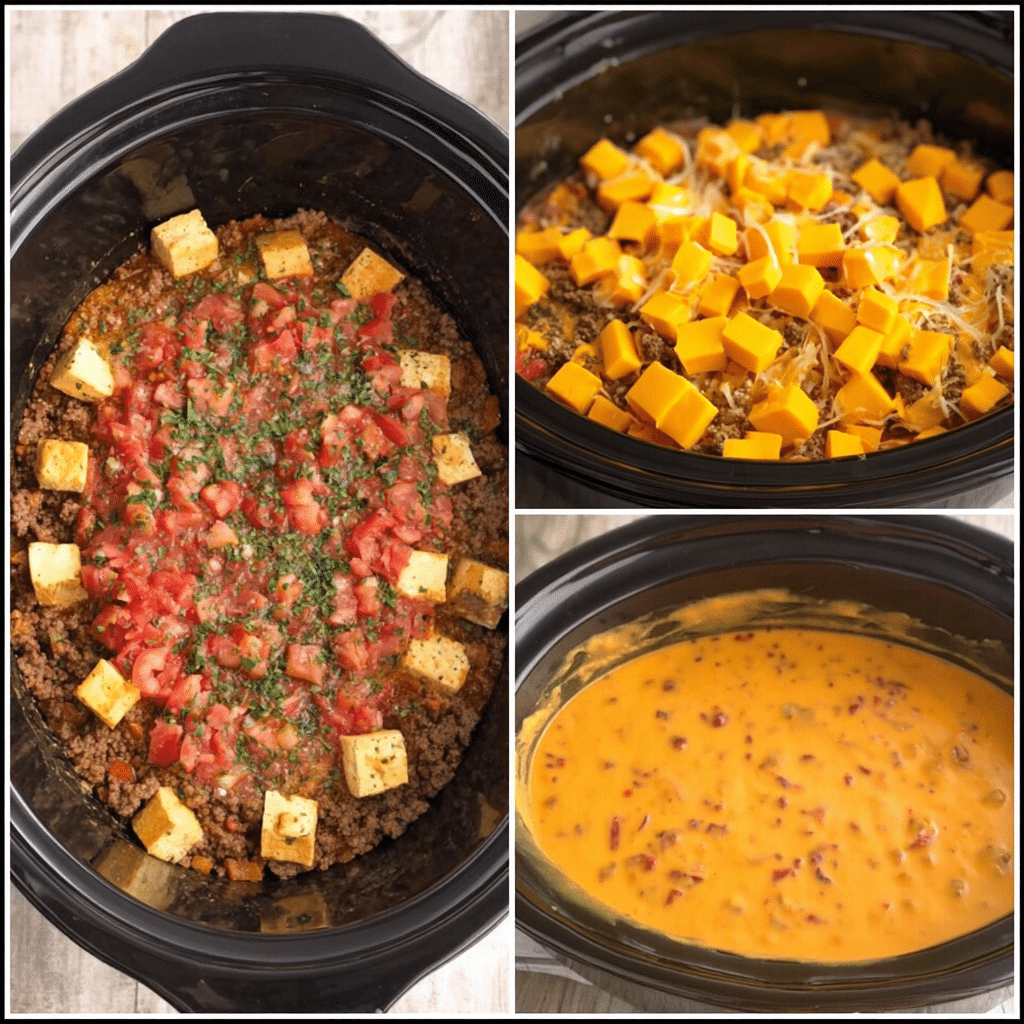 Easy Crockpot Cheese Dip Recipe - Recipe Image