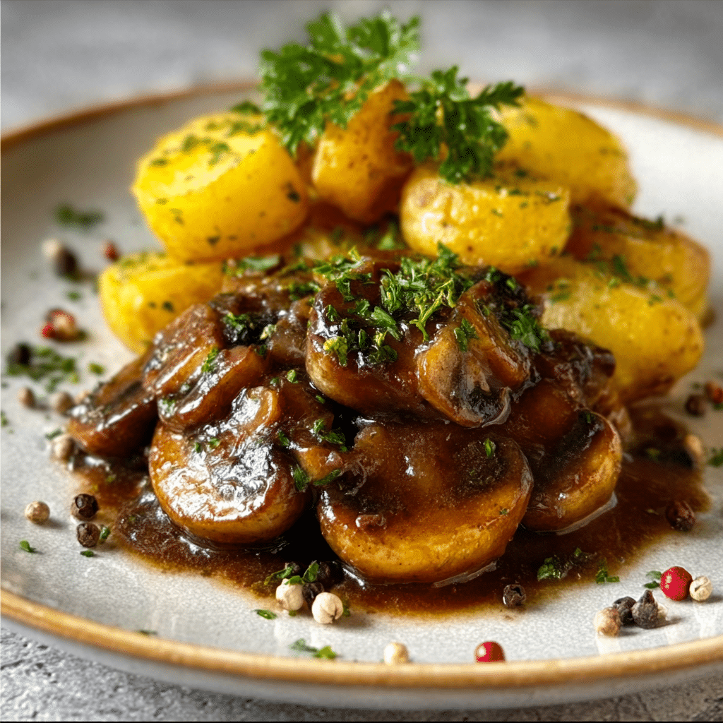 RUTH’S CHRIS STEAKHOUSE MUSHROOMS Recipe - Recipe Image
