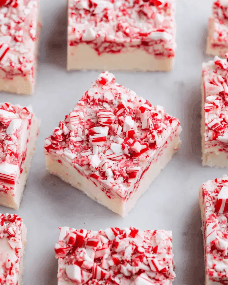 Candy Cane Fudge Recipe