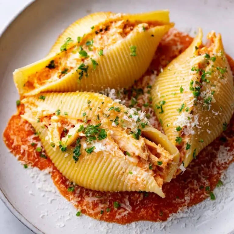 Creamy Seafood-Stuffed Shells Recipe