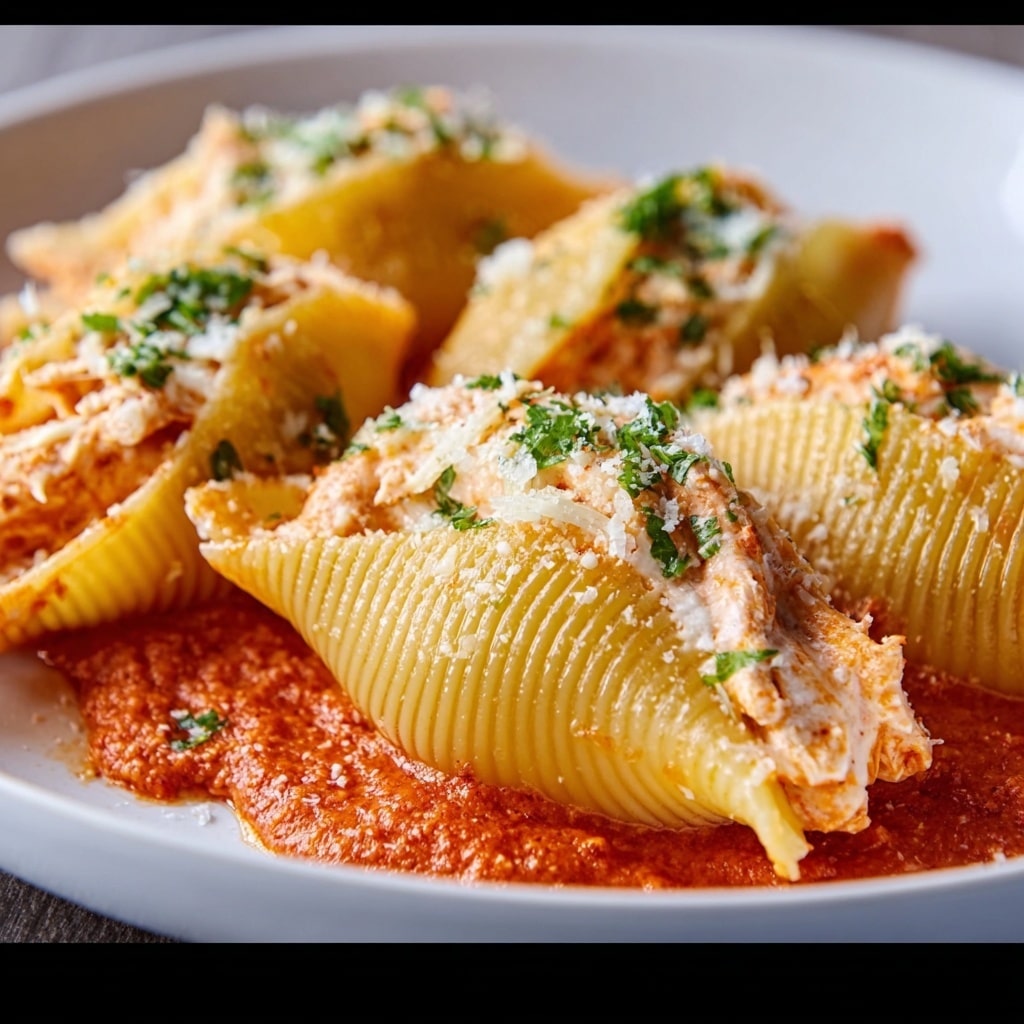 Creamy Seafood-Stuffed Shells Recipe - Recipe Image
