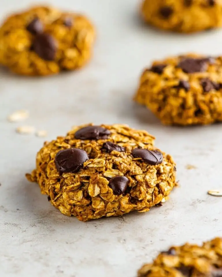 Healthy Pumpkin Oat Cookies Recipe