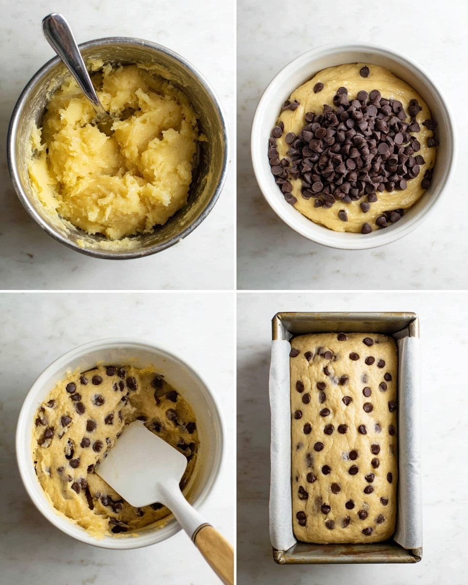 Easy Chocolate Chip Banana Bread Recipe - Recipe Image