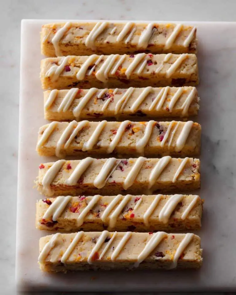 Orange Cranberry Shortbread Cookies Recipe